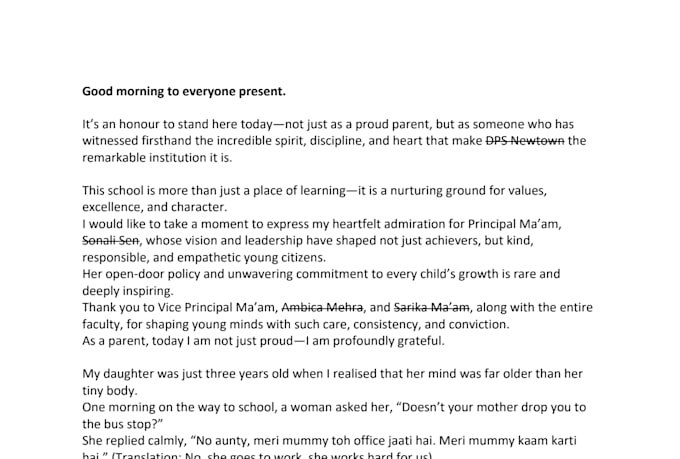 help you write a heartfelt speech for any occasion